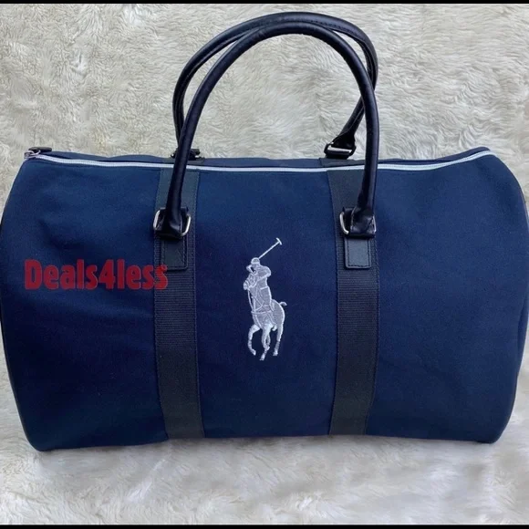 Polo Ralph Lauren Duffel Bag Weekender Travel - Picture 4 of 6